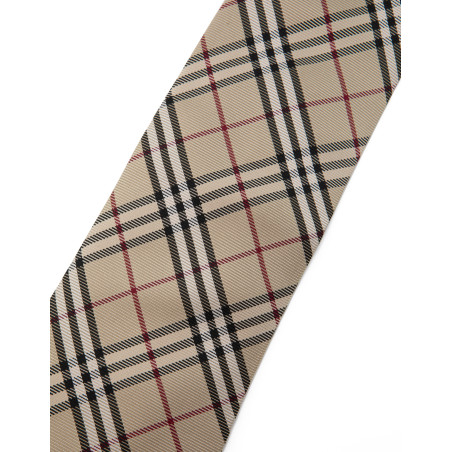 BURBERRY Silk tie check - Pre-loved Designer Second Hand | LUXURYLOVE