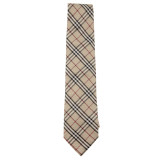 Silk tie check