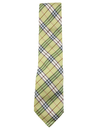 BURBERRY Silk tie check - Pre-loved Designer Second Hand | LUXURYLOVE