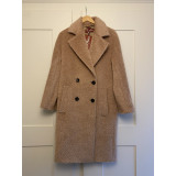 Beige winter coat