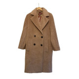 Beige winter coat