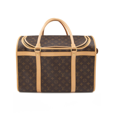 LOUIS VUITTON Sac Chien NM Monogram Hundetasche Dog Carrier 40 braun Pre-owned Designer Secondhand Luxurylove