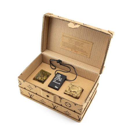 LOUIS VUITTON Seltenes Malle à bijoux Schmuckset limited Edition Collector handsigniert Pre-owned Designer Secondhand Luxurylove
