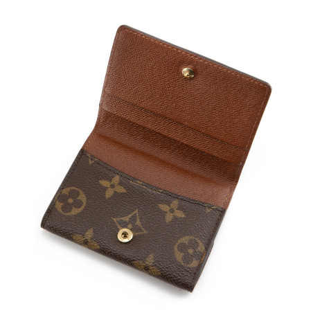 LOUIS VUITTON Elise Mini Portemonnaie Monogram braun Pre-owned Designer Secondhand Luxurylove