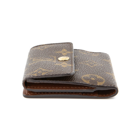 LOUIS VUITTON Elise Mini Portemonnaie Monogram braun Pre-owned Designer Secondhand Luxurylove