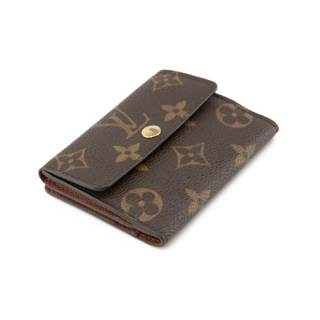 LOUIS VUITTON Elise Mini Portemonnaie Monogram braun Pre-owned Designer Secondhand Luxurylove
