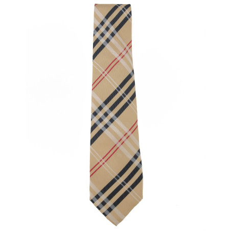 BURBERRY Silk tie Nova Check - Pre-loved Designer Second Hand | LUXURYLOVE
