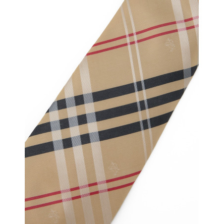BURBERRY Silk tie Nova Check - Pre-loved Designer Second Hand | LUXURYLOVE