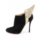 LOUBOUTIN Wing Ankle Boots schwarz 41 Pre-owned Designer Secondhand Luxurylove