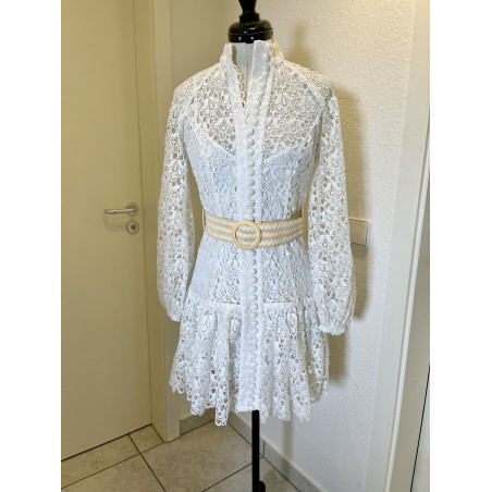 Zimmermann Kleid weiss Gr. XS  Pre-owned Designer Secondhand Luxurylove. 