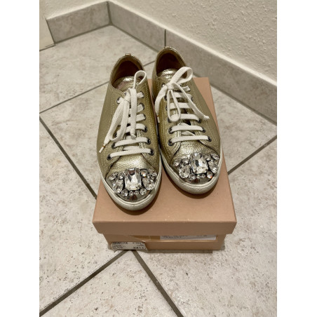 MIU MIU Sneaker Gr. 36  Pre-owned Designer Secondhand Luxurylove. 