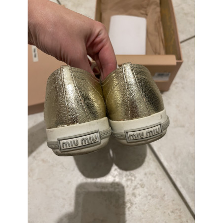 MIU MIU Sneaker Gr. 36  Pre-owned Designer Secondhand Luxurylove. 