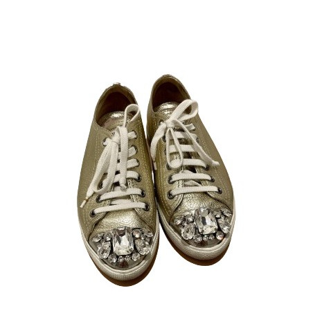 MIU MIU Sneaker Gr. 36  Pre-owned Designer Secondhand Luxurylove. 