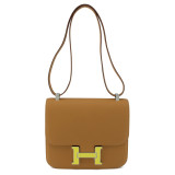 Sac Constance III 24 Sesame Lime Epsom Leather - NEW