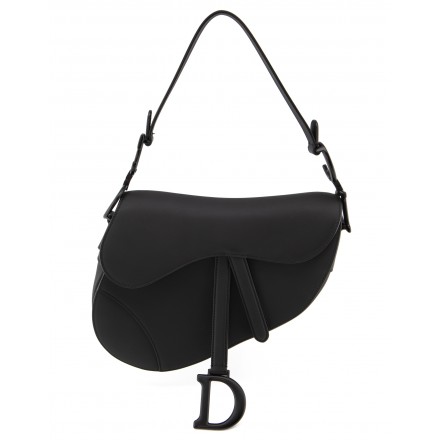 DIOR Saddle Bag Ultra Matte black Pre-owned Designer Secondhand Luxurylove