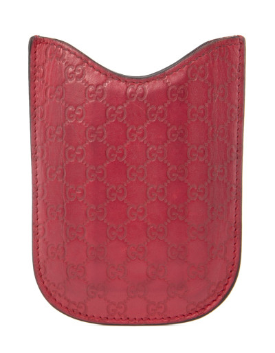 GUCCI Guccissima Mobile case / card holder - Pre-loved Designer Second Hand | LUXURYLOVE