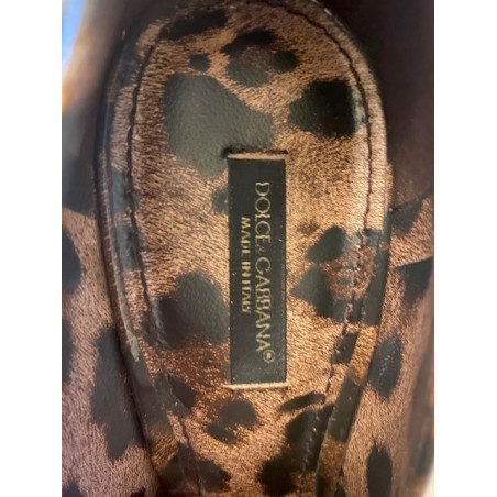 DOLCE GABBANA Pumps Leo Gr. 39 Pre-owned Designer Secondhand Luxurylove. 