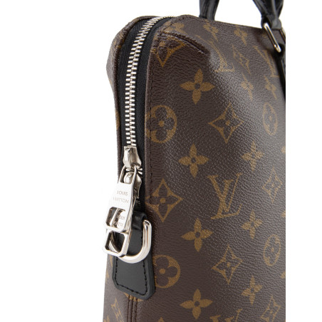 LOUIS VUITTON Macassar Porte-Documents Tasche Monogram Pre-owned Designer Secondhand Luxurylove