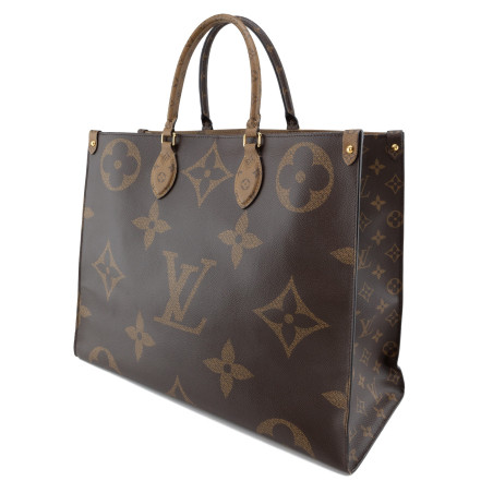 LOUIS VUITTON Onthego GM Monogram Shopper Tote Bag Pre-owned Designer Secondhand Luxurylove