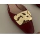 BALLY Lizzy Flat Gr. 39.5 Pre-owned Designer Secondhand Luxurylove. 