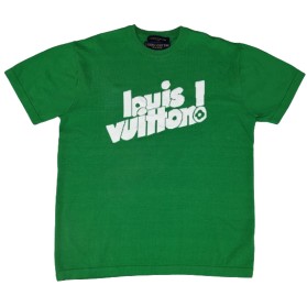 Strick T-Shirt Grün