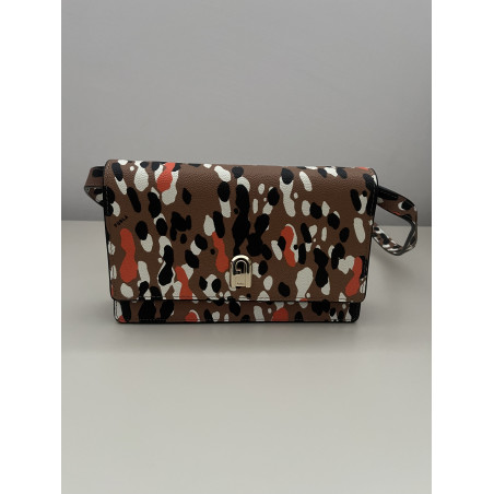 FURLA Tasche & Kartenetui Print braun NEU Pre-owned Designer Secondhand Luxurylove
