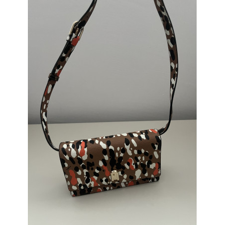 FURLA Tasche & Kartenetui Print braun NEU Pre-owned Designer Secondhand Luxurylove