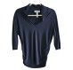 JOSEFF RIBKOFF Shirt Oberteil blau 40Pre-owned Designer Secondhand Luxurylove