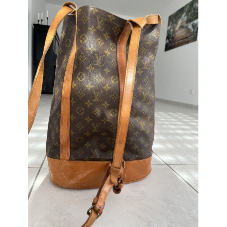 LOUIS VUITTON Randonnee GM Bucket Bag M42244 Monogram Pre-owned Designer Secondhand Luxurylove