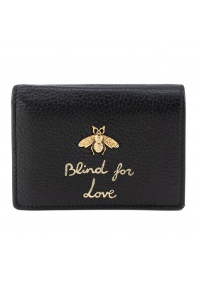 GUCCI Blind For Love Portemonnaie Leder schwarz Pre-owned Designer Secondhand Luxurylove