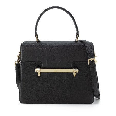 VALENTINO GARAVANI Uptown Bag schwarz Pre-owned Designer Secondhand Luxurylove
