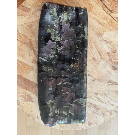 PRADA Clutch Camouflage Pailetten khaki NEU Pre-owned Designer Secondhand Luxurylove