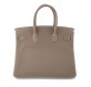 HERMÈS Birkin Bag 35 Togo Leder Etoupe taupe 2022 Pre-owned Designer Secondhand Luxurylove
