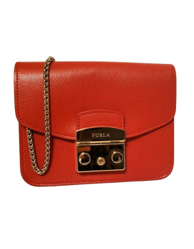 FURLA Metropolis Mini Crossbody Ruby - Pre-loved Designer Second Hand | LUXURYLOVE