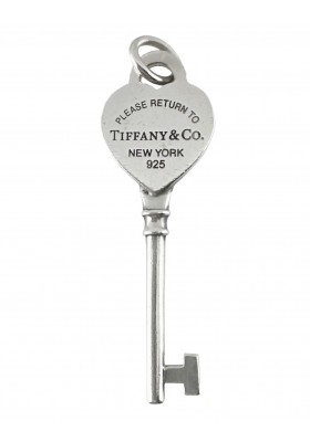 TIFFANY & CO. Return to Tiffany Schlüssel Anhänger 925 Silber Pre-owned Designer Secondhand Luxurylove