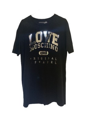 LOVE MOSCHINO T-Shirt Gr. 34 Pre-owned Designer Secondhand Luxurylove. 