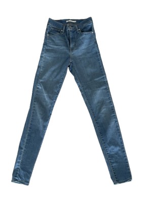 LEVI`S Mile High Skinny Jeans blau 25 Pre-owned Designer Secondhand Luxurylove