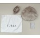FURLA Crossbody Bag Kunstfell beige Pre-owned Designer Secondhand Luxurylove