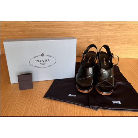 PRADA Leather High Heel - Pre-loved Designer Second Hand | LUXURYLOVE