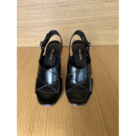 PRADA Leather High Heel - Pre-loved Designer Second Hand | LUXURYLOVE