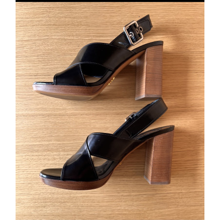 PRADA Leather High Heel - Pre-loved Designer Second Hand | LUXURYLOVE