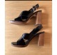 PRADA Sandalette schwarz 41 Pre-owned Designer Secondhand Luxurylove