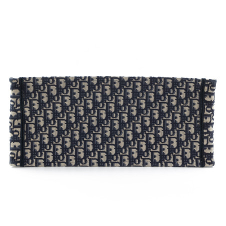 DIOR Book Tote gross Oblique navy Pre-owned Designer Secondhand Luxurylove