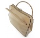 PRADA Bowling Bag beige Pre-owned Designer Secondhand Luxurylove