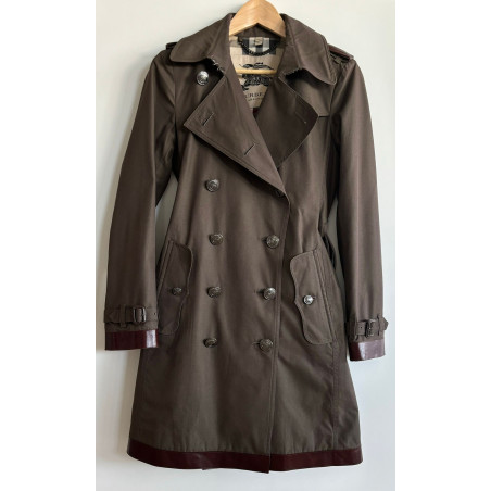 Short Chelsea Heritage Trench mit Leder Short Chelsea Heritage Trench mit Leder