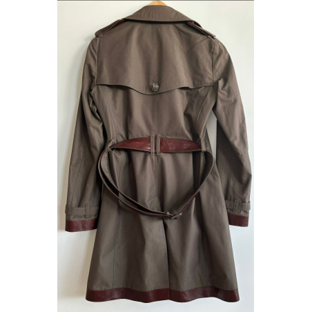 Short Chelsea Heritage Trench mit Leder Short Chelsea Heritage Trench mit Leder