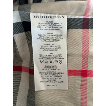 Short Chelsea Heritage Trench mit Leder Short Chelsea Heritage Trench mit Leder