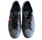 GUCCI Ace Sneaker GG Supreme anthrazit 42 Pre-owned Designer Secondhand Luxurylove