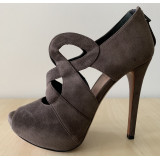 Peep toe heels