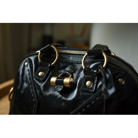 YVES SAINT LAURENT Muse Tasche schwarz Pre-owned Designer Secondhand Luxurylove